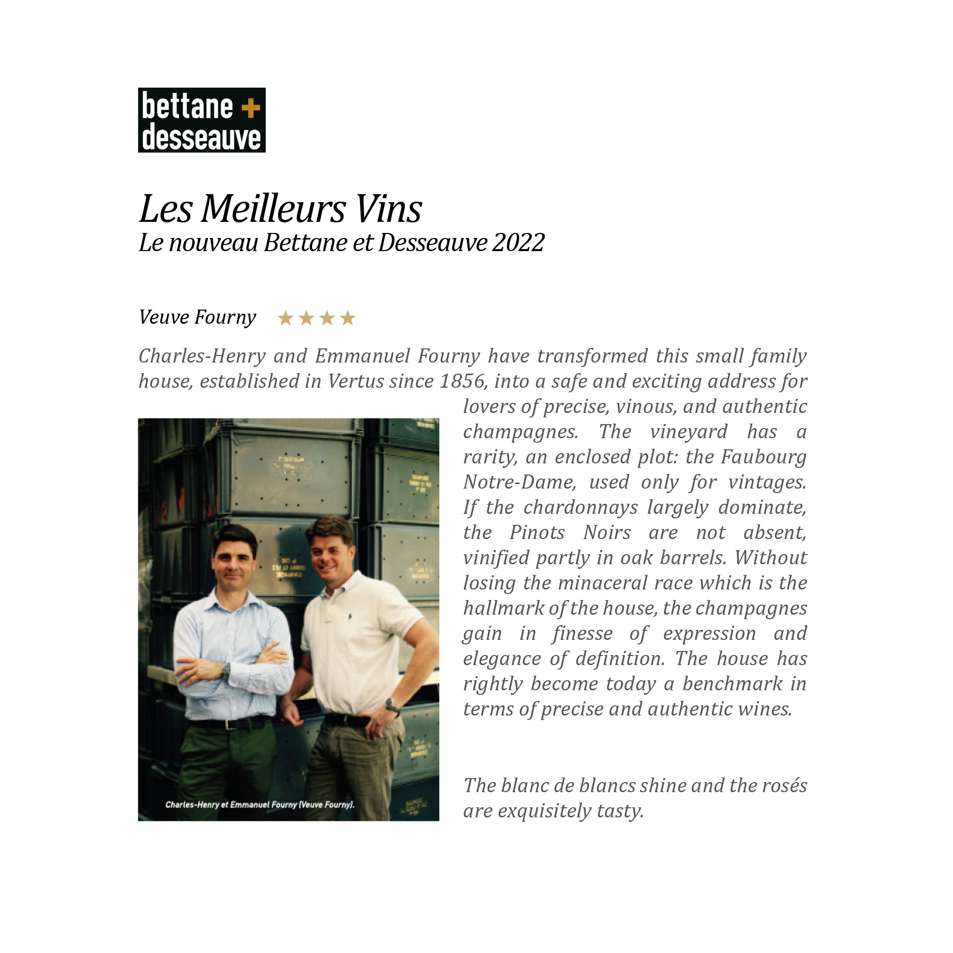 Bettane et Desseauve - Les Meilleurs Vins 2022